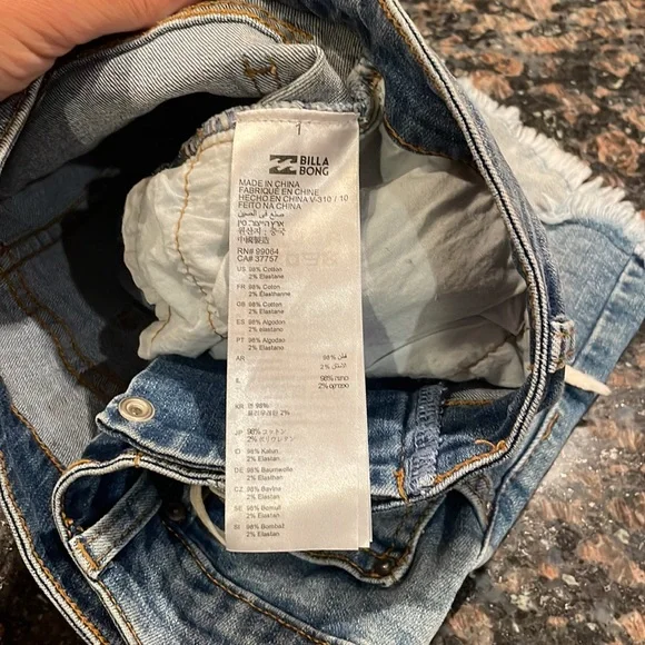 Billabong jeans shorts - Picture 4 of 12